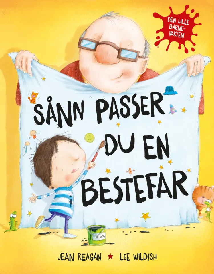 Omslag Sånn passer du en bestefar av Jean Reagan (Innbundet)