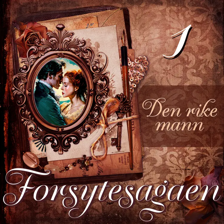 Omslag Den rike mann av John Galsworthy (Lydbok)