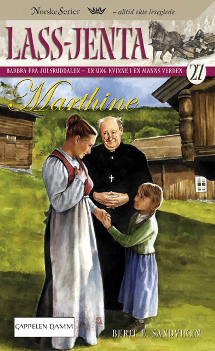 Omslag Marthine av Berit Sandviken (Ebok)