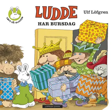 Omslag Ludde har bursdag av Ulf Löfgren (Innbundet)