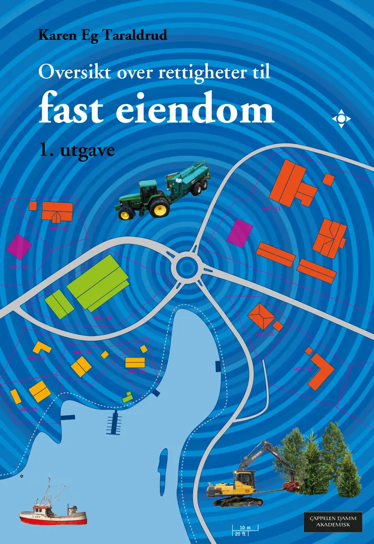 Omslag Oversikt over rettigheter til fast eiendom av Karen Eg Taraldrud (Heftet)