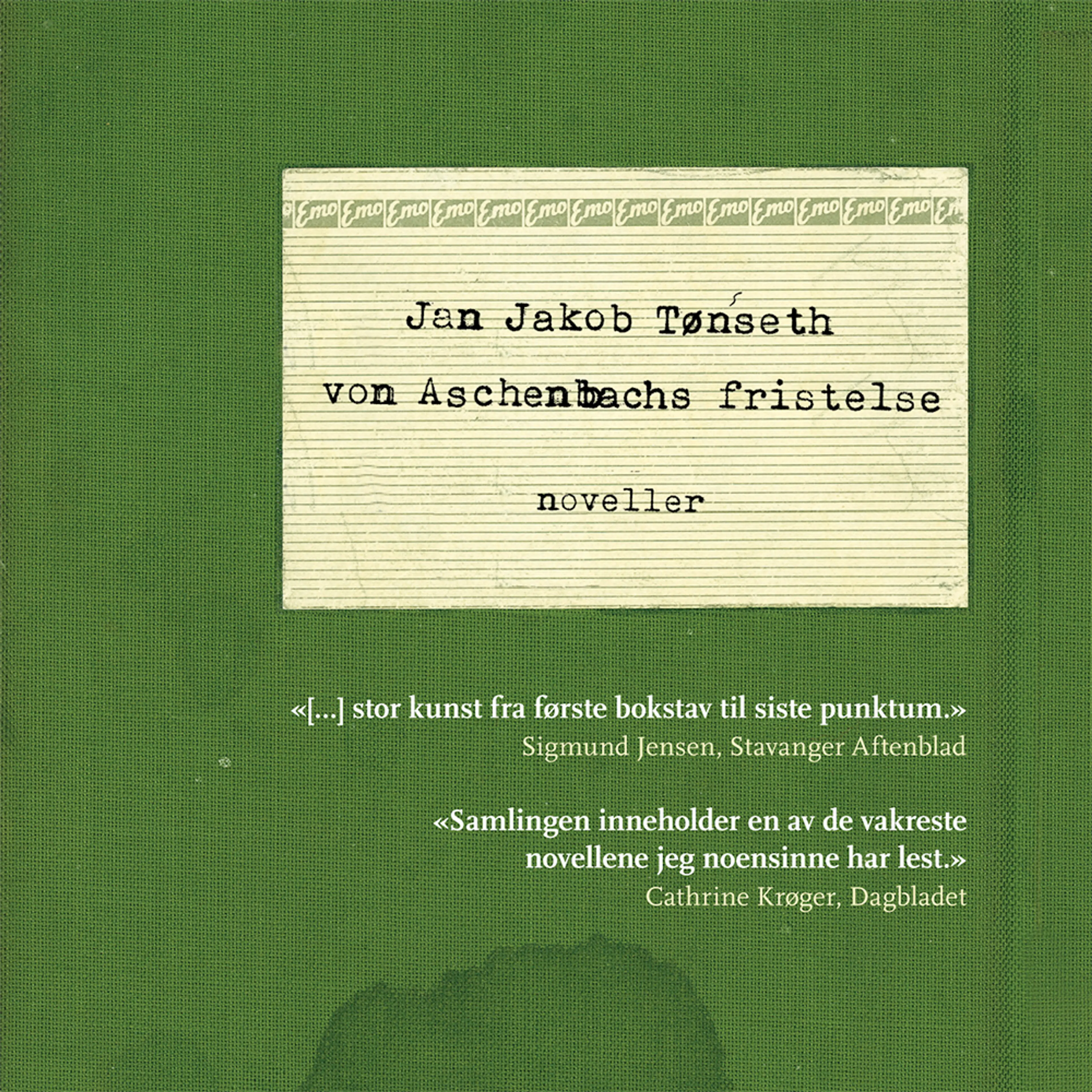Omslag von Aschenbachs fristelse av Jan Jakob Tønseth (Lydbok)