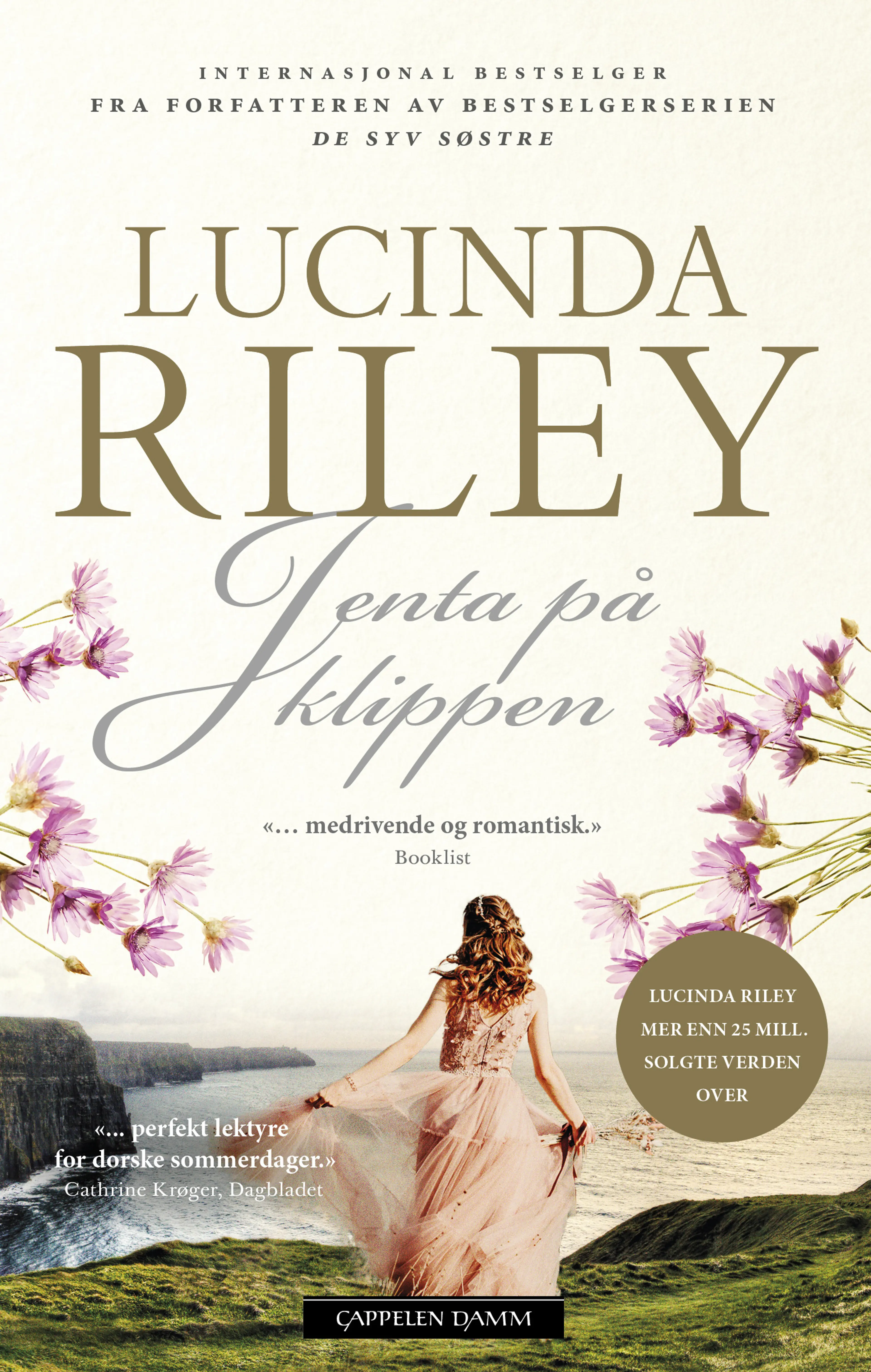 Omslag Jenta på klippen av Lucinda Riley (Heftet)