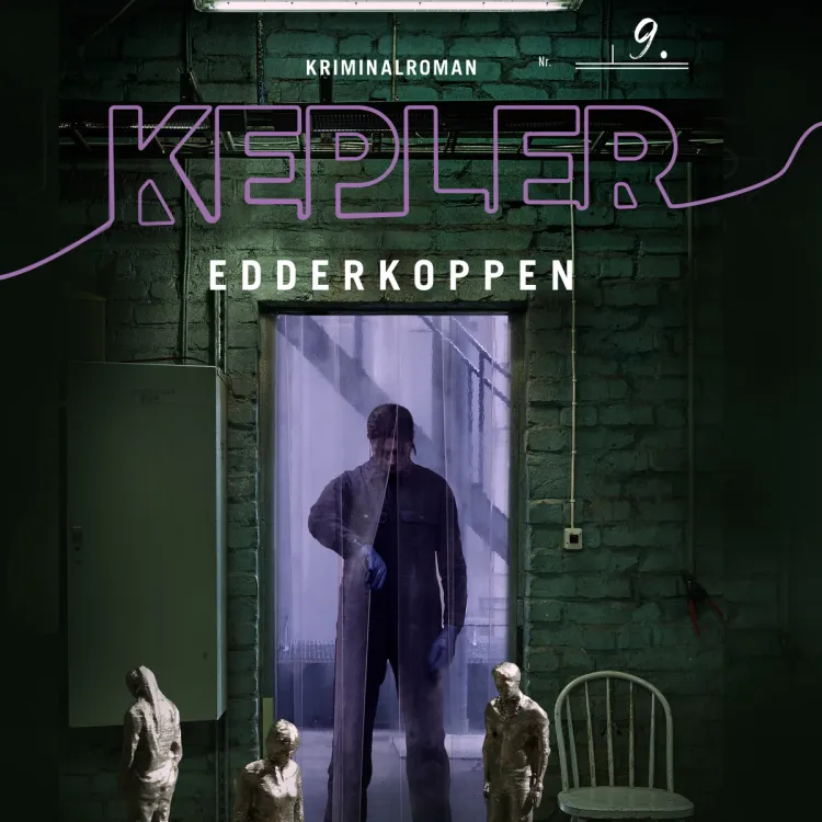 Omslag Edderkoppen av Lars Kepler (Lydbok)