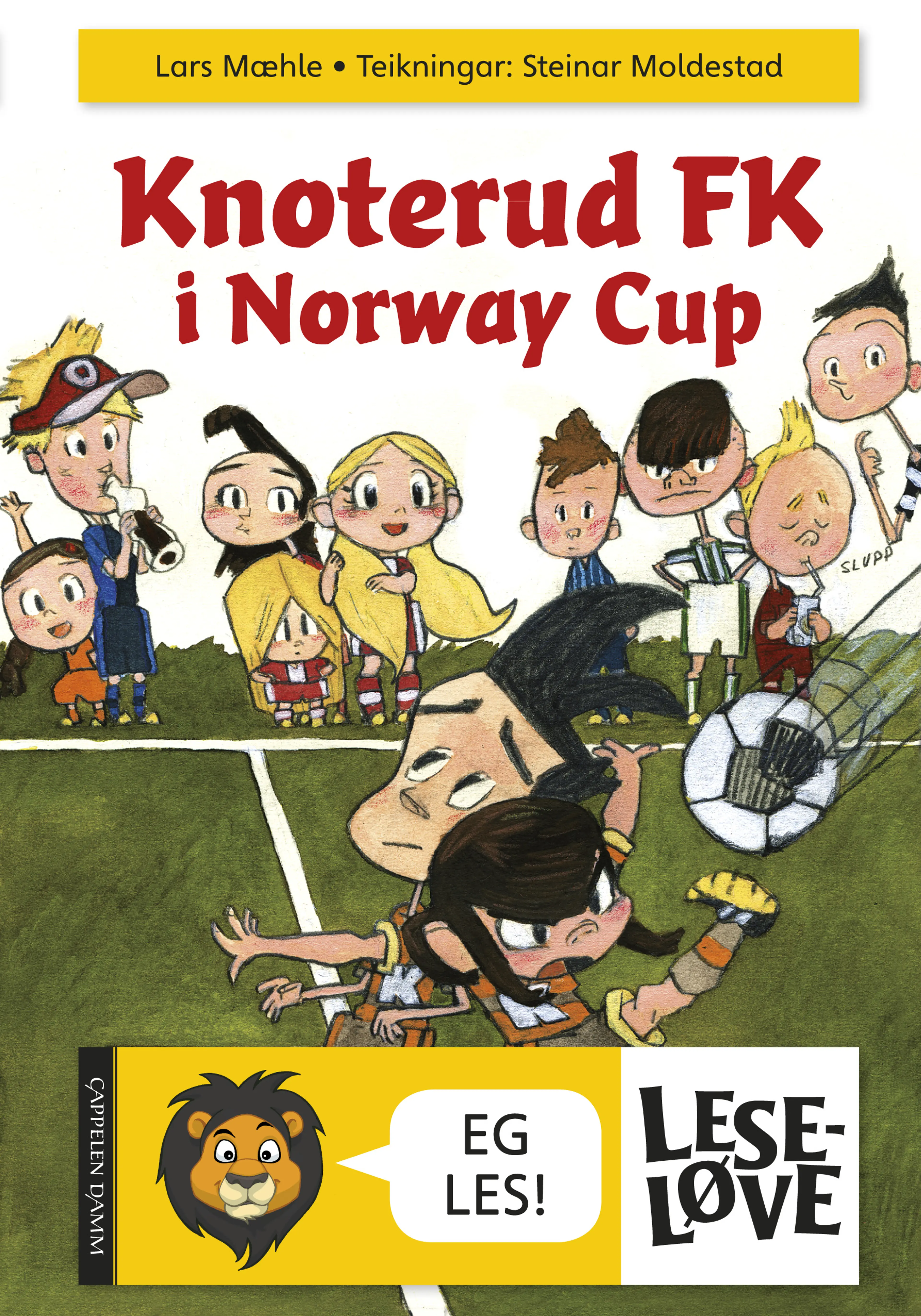 Omslag Leseløve - Knoterud FK i Norway Cup (Nynorsk) av Lars Mæhle (Innbundet)