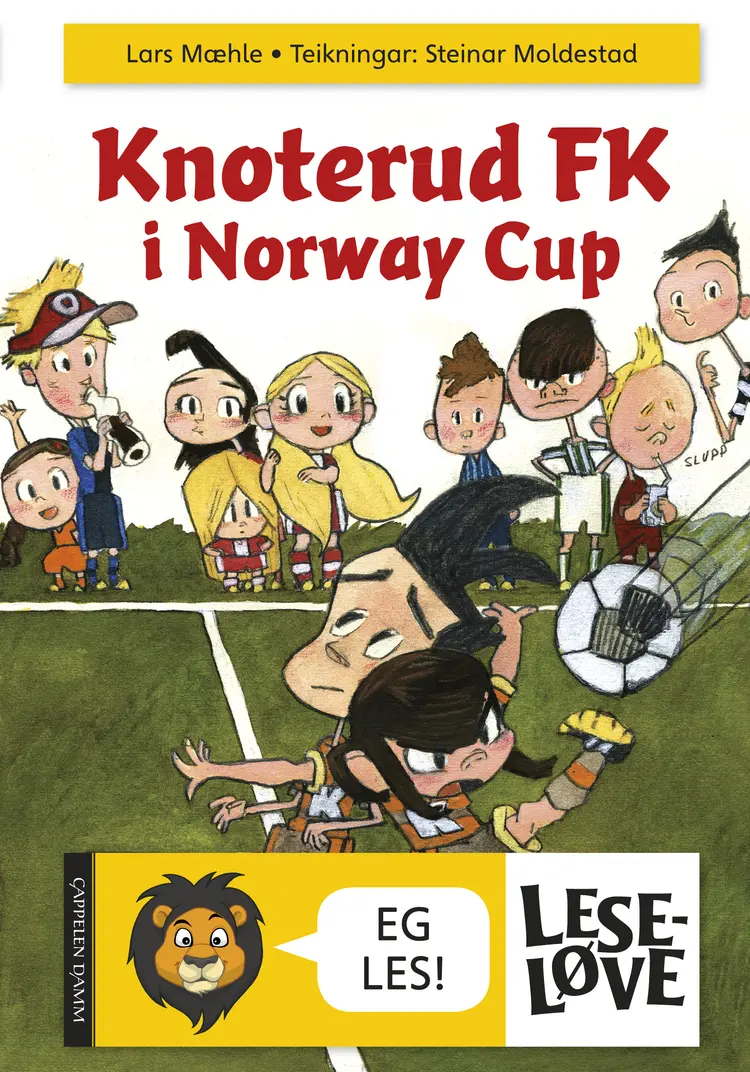 Omslag Leseløve - Knoterud FK i Norway Cup (Nynorsk) av Lars Mæhle (Innbundet)