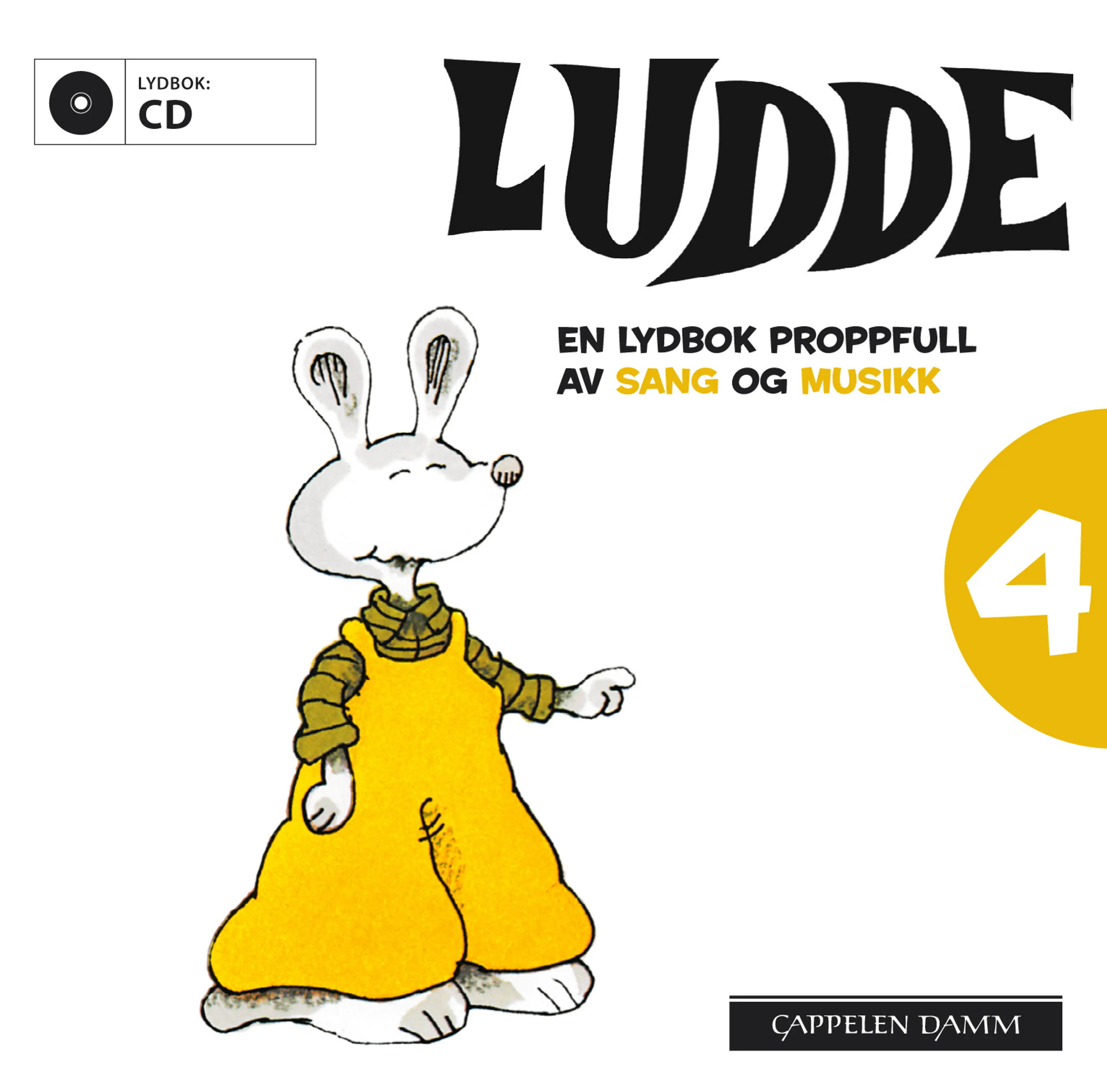 Omslag Ludde 4 av Ulf Löfgren (CD)