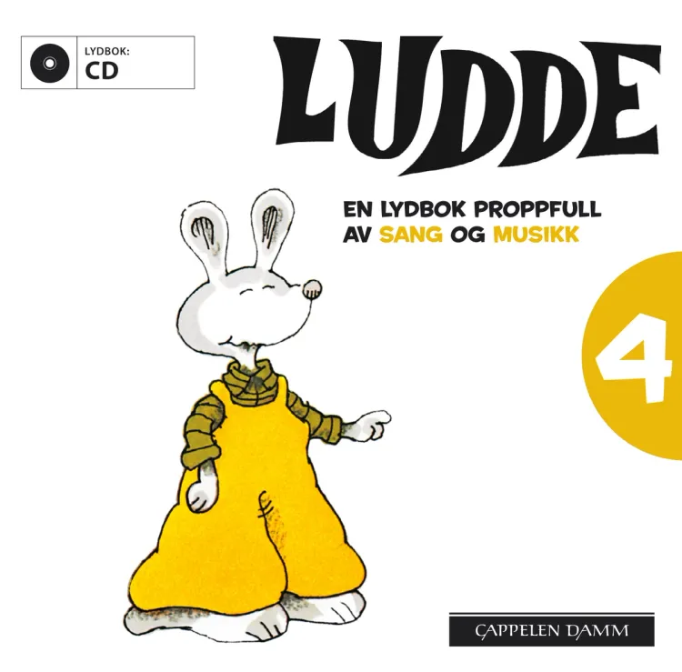 Omslag Ludde 4 av Ulf Löfgren (CD)