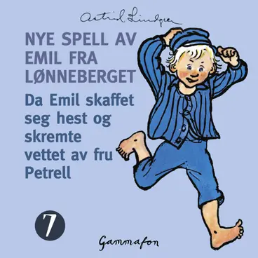 Omslag Da Emil skaffet seg hest og skremte vettet av fru Petrell og hele Vimmerby av Astrid Lindgren (Lydbok)