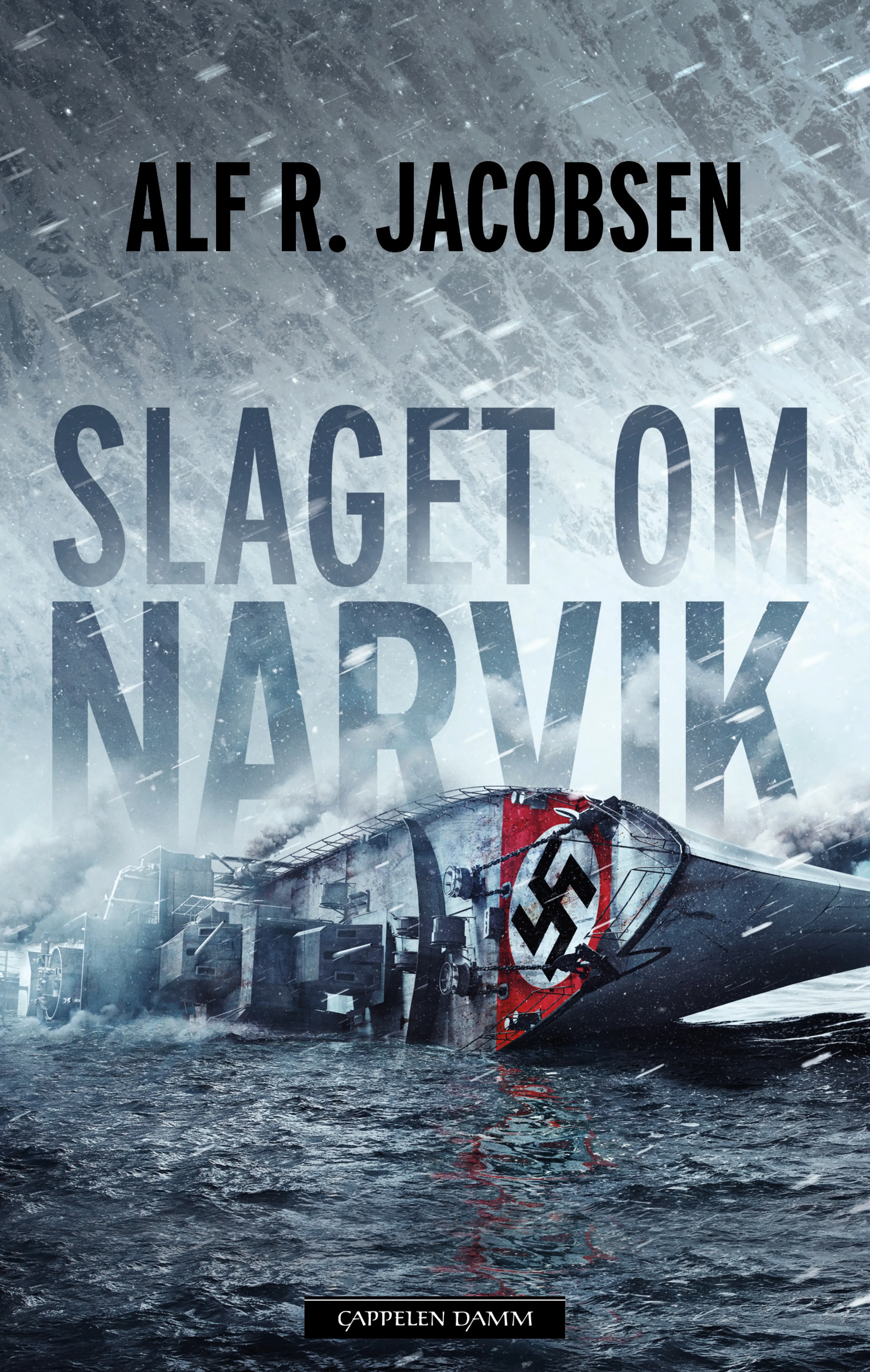 Omslag Slaget om Narvik av Alf R. Jacobsen (Heftet)