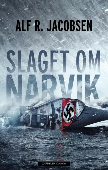 Omslag Slaget om Narvik av Alf R. Jacobsen (Heftet)