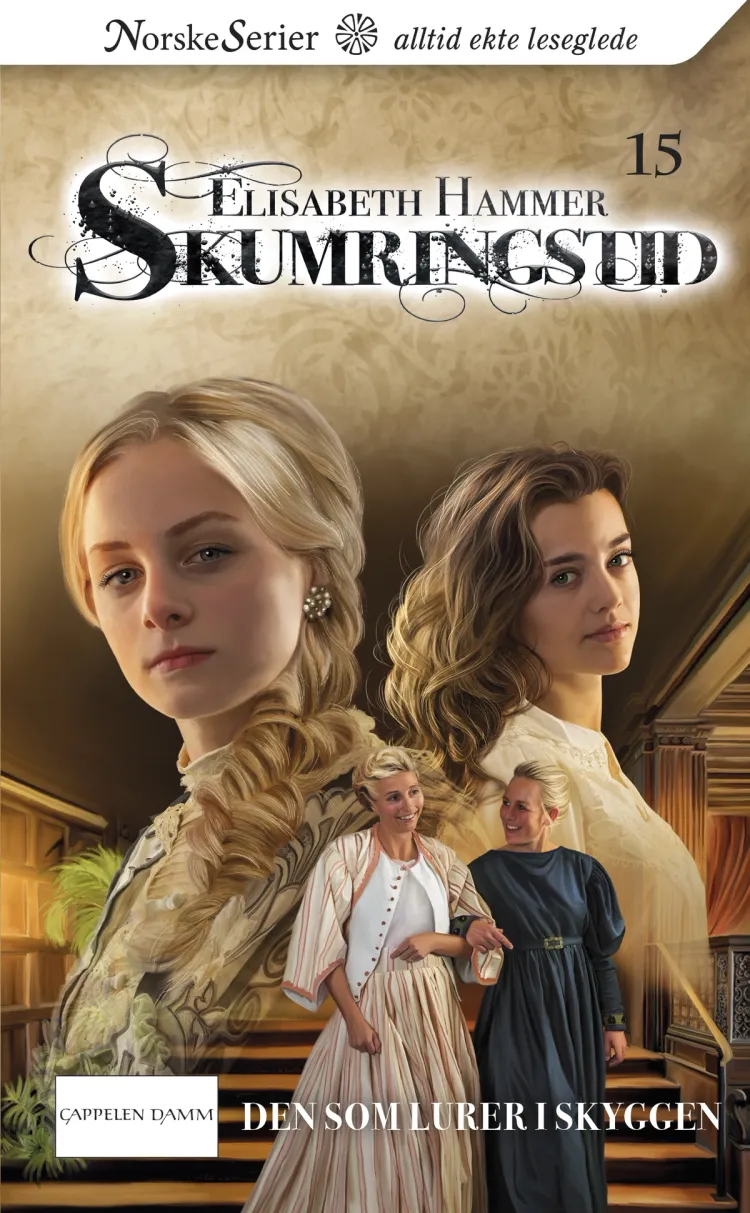 Omslag Den som lurer i skyggen av Elisabeth Hammer (Heftet)