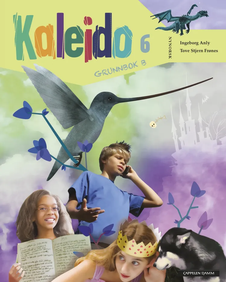 Omslag Kaleido 6 Grunnbok B av Ingeborg Anly og Tove Stjern Frønes (Innbundet)