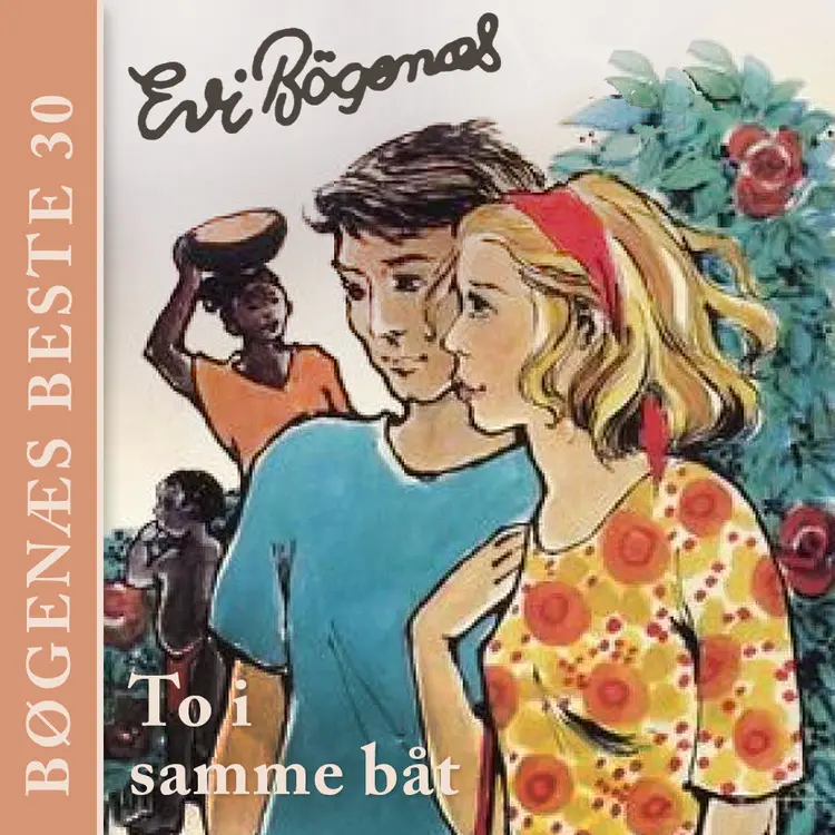 Omslag To i samme båt av Evi Bøgenæs (Lydbok)