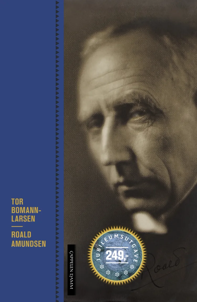 Omslag Roald Amundsen av Tor Bomann-Larsen (Innbundet)