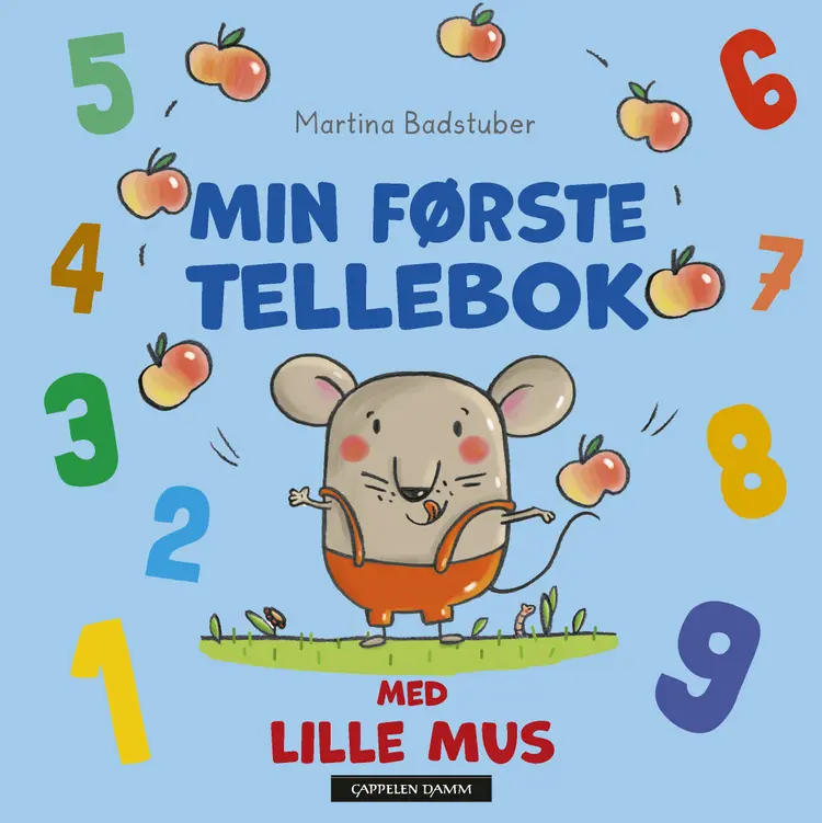 Omslag Min første tellebok med Lille Mus av Martina Badstuber (Innbundet)