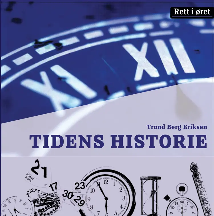 Omslag Tidens historie av Trond Berg Eriksen (Lydbok)