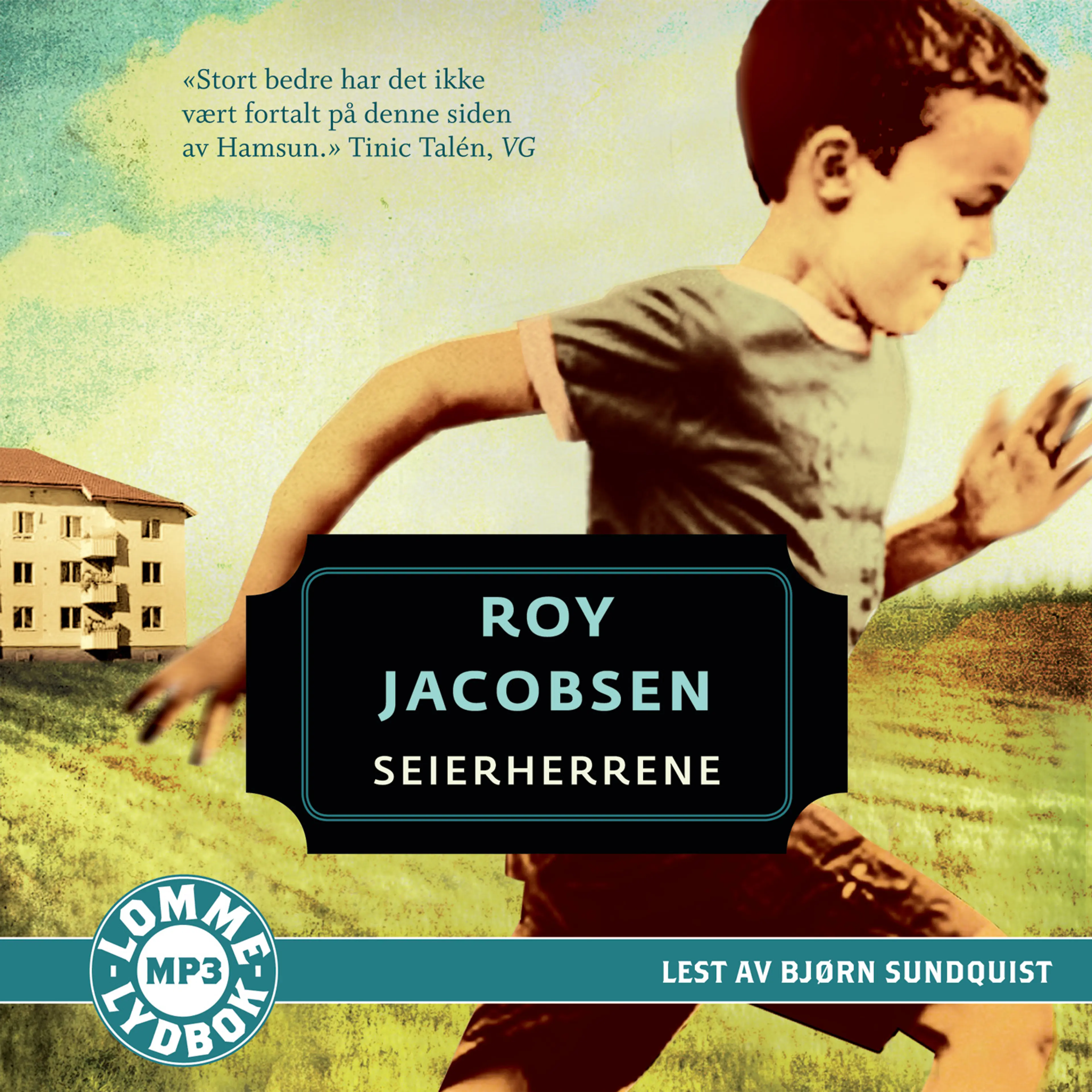 Omslag Seierherrene av Roy Jacobsen (CD)