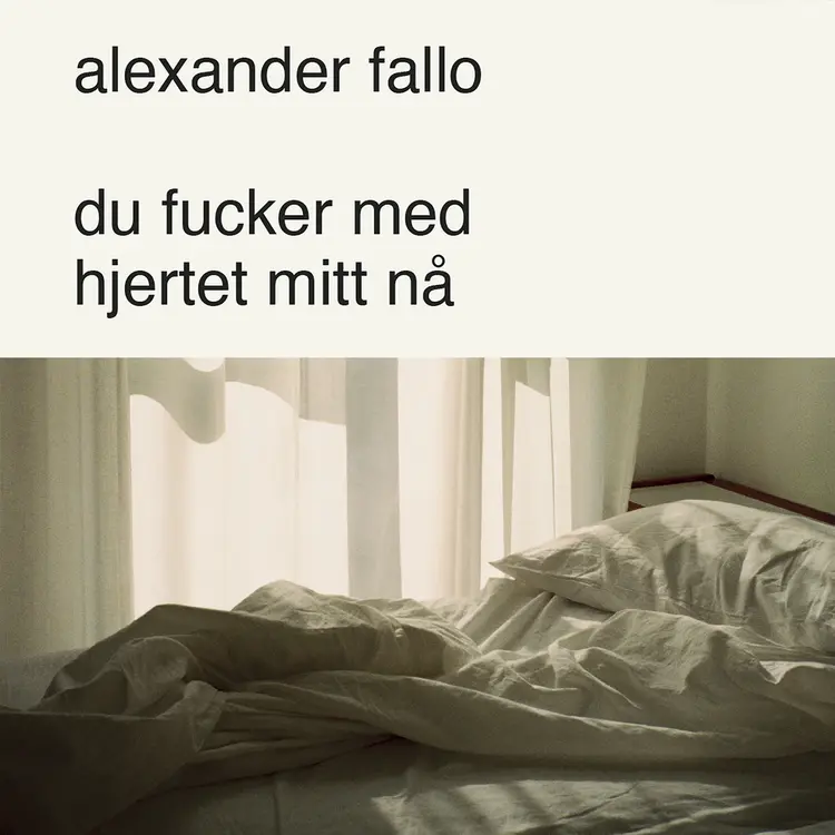 Omslag du fucker med hjertet mitt nå av Alexander Fallo (Lydbok)