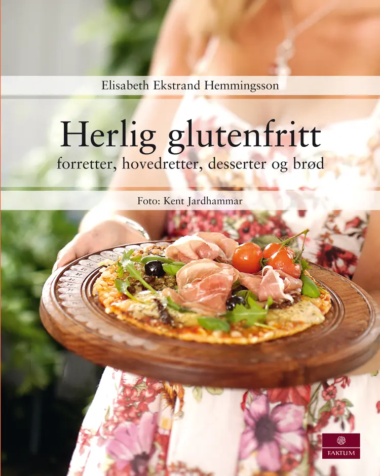 Omslag Herlig glutenfritt av Elisabeth Ekstrand Hemmingsson (Innbundet)