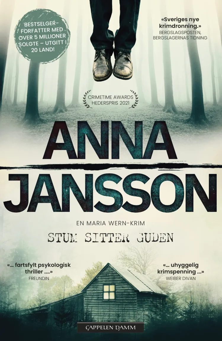 Omslag Stum sitter guden av Anna Jansson (Ebok)