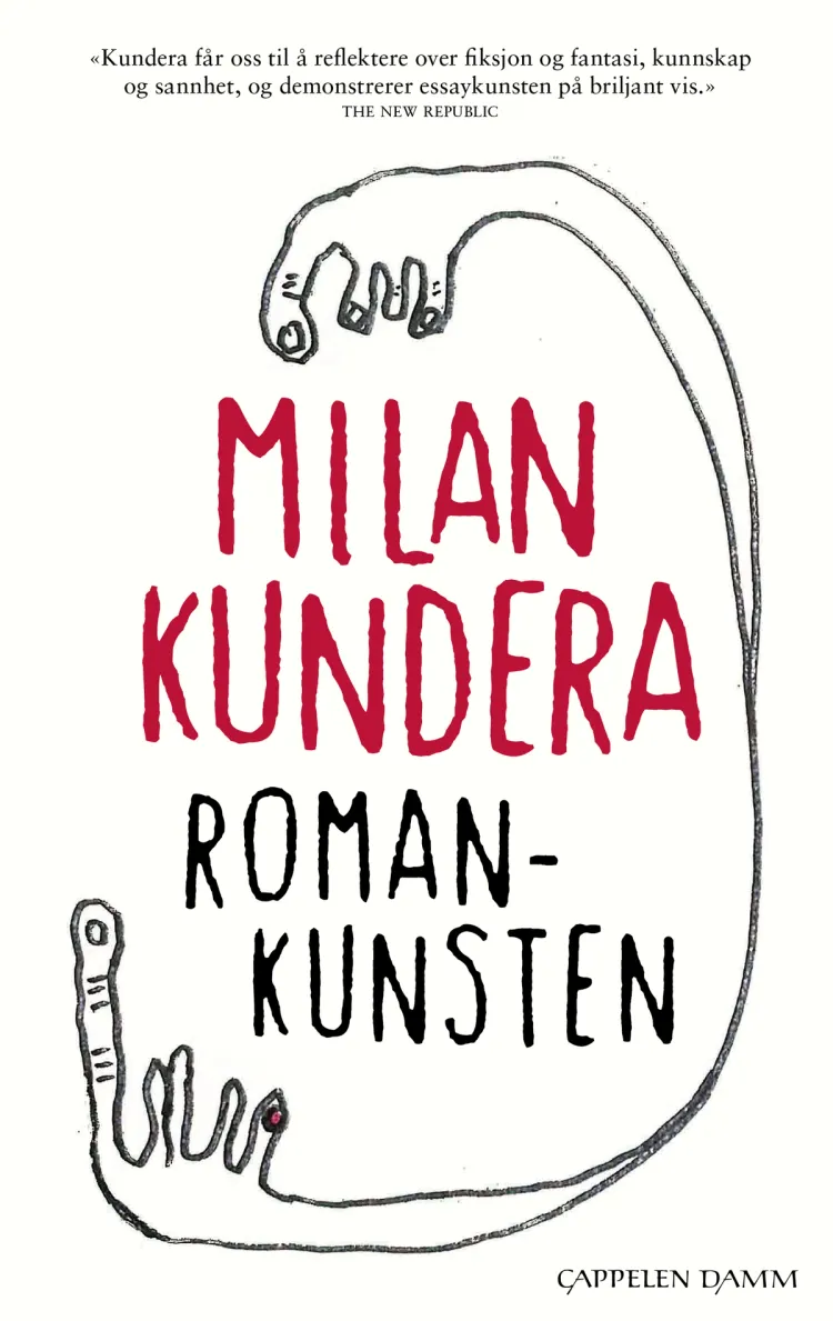 Omslag Romankunsten av Milan Kundera (Heftet)
