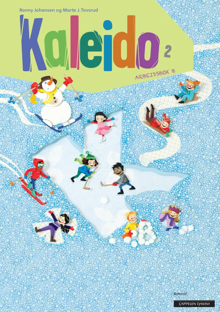Omslag Kaleido 2 Arbeidsbok B av Ronny Johansen og Marte Jørgensen Tovsrud (Heftet)