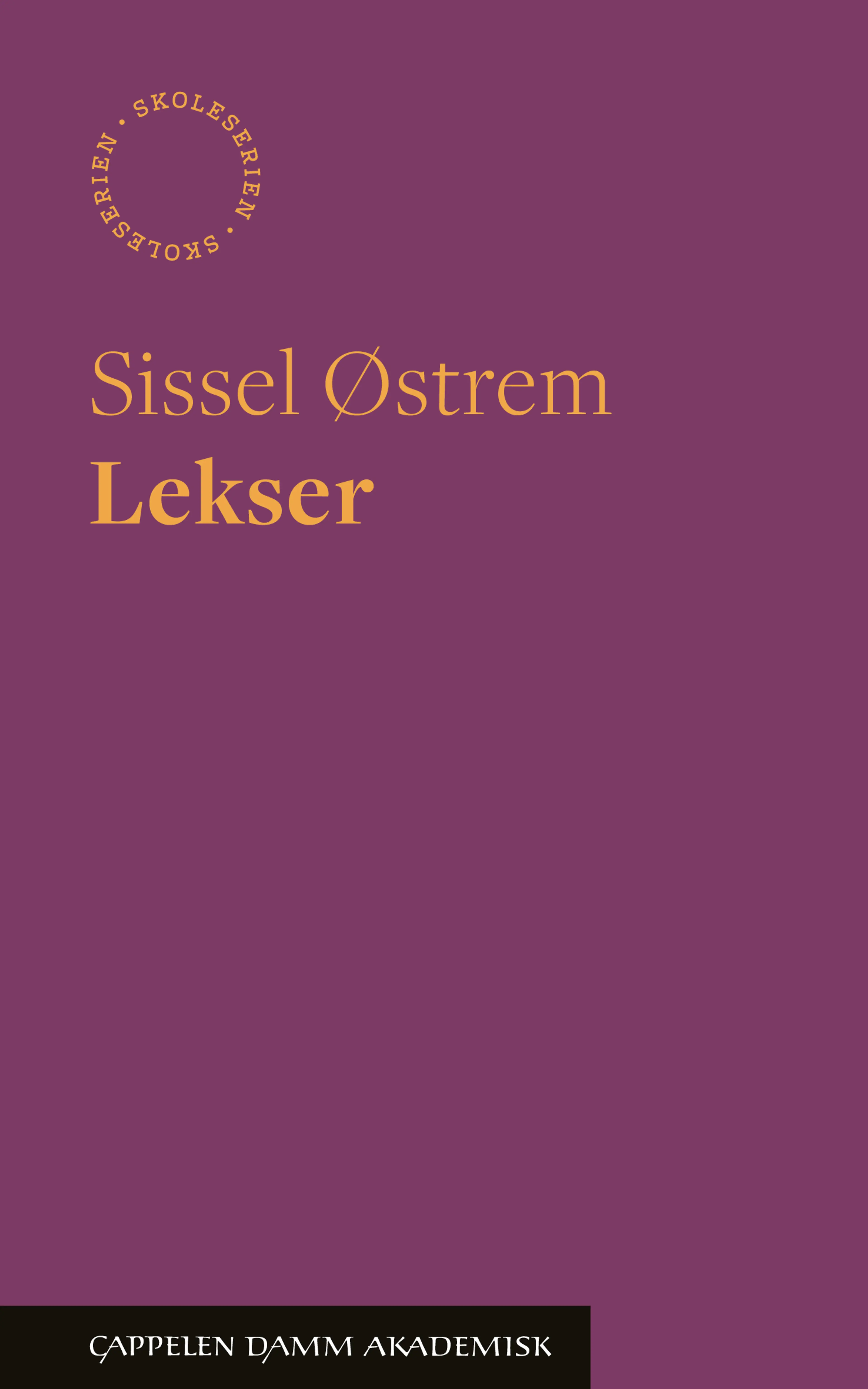 Omslag Lekser av Sissel Østrem (Ebok)