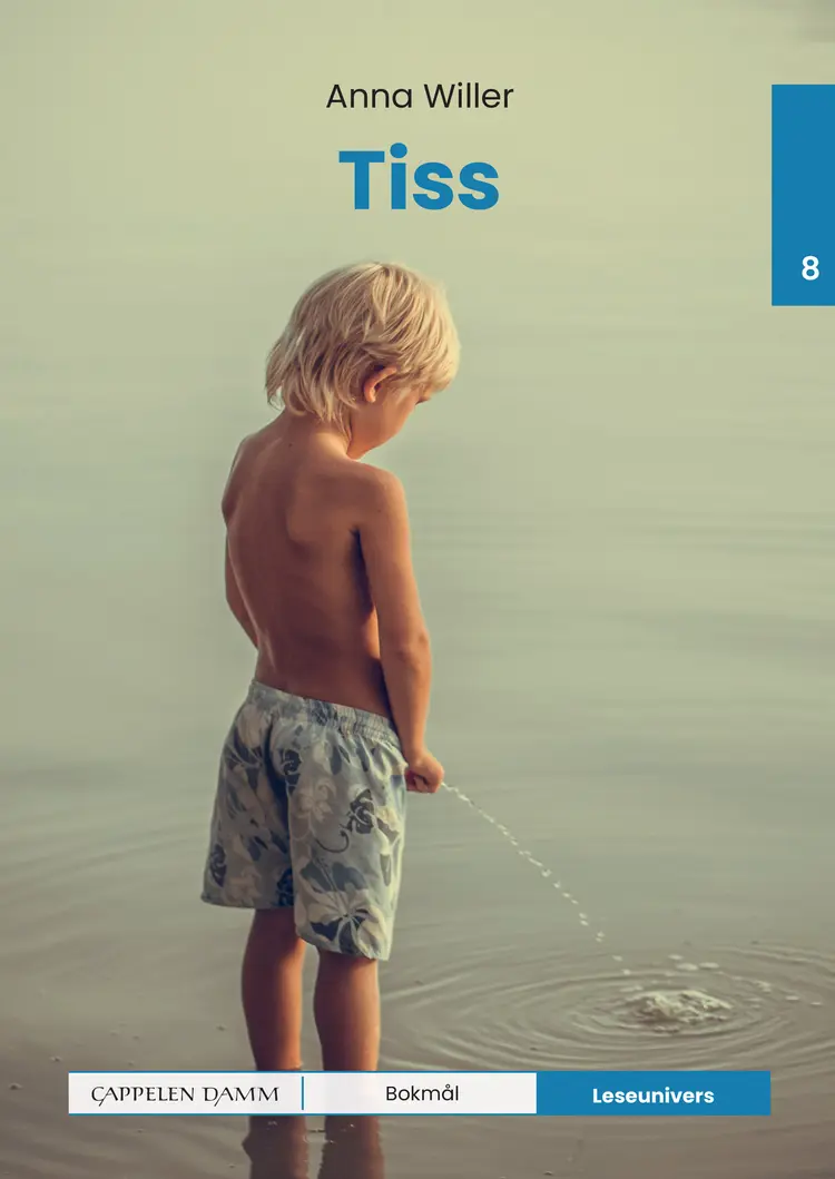 Omslag Leseunivers 8: Tiss av Anna Willer (Innbundet)