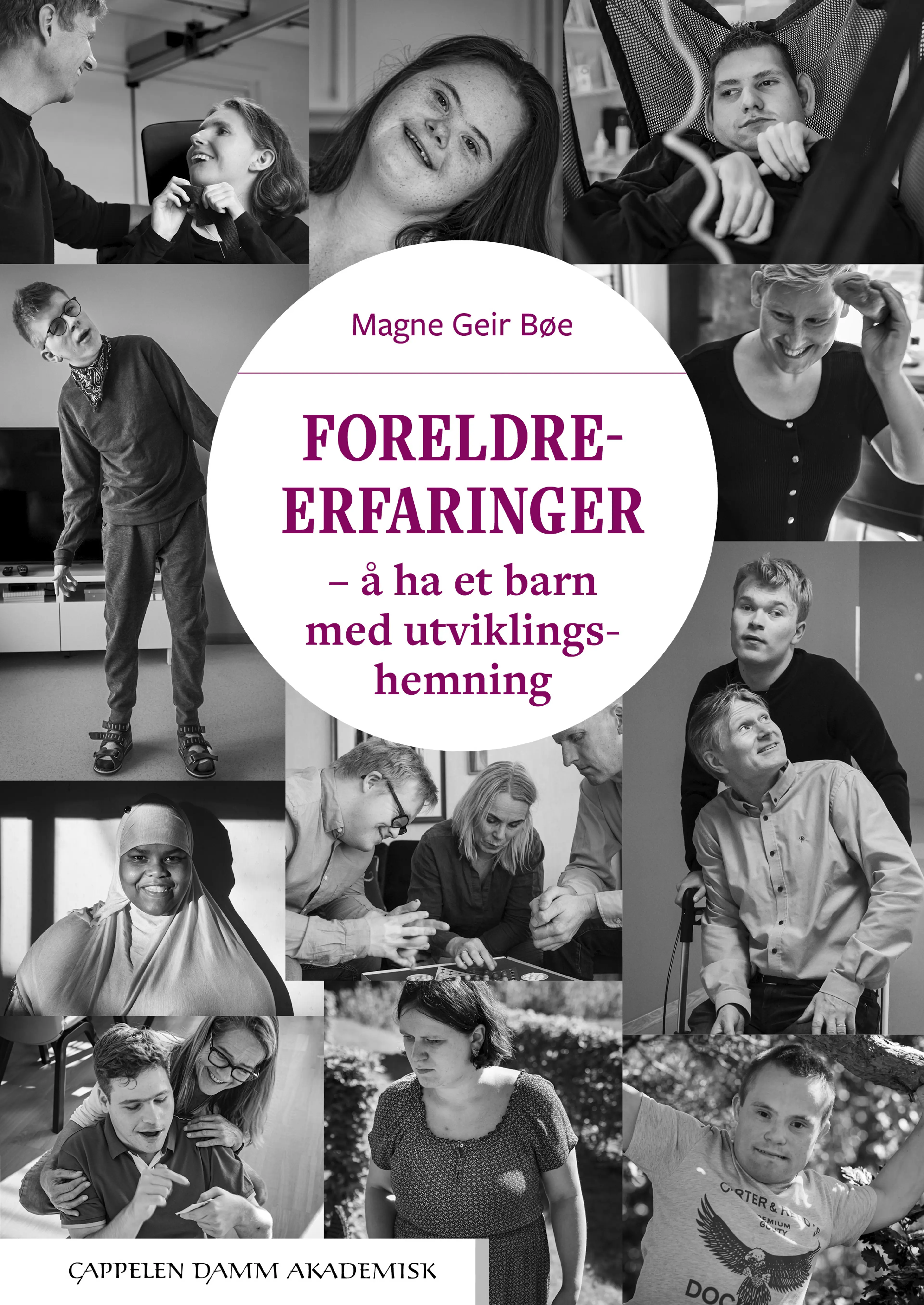 Omslag Foreldreerfaringer – å ha et barn med utviklingshemning av Magne Geir Bøe (Heftet)