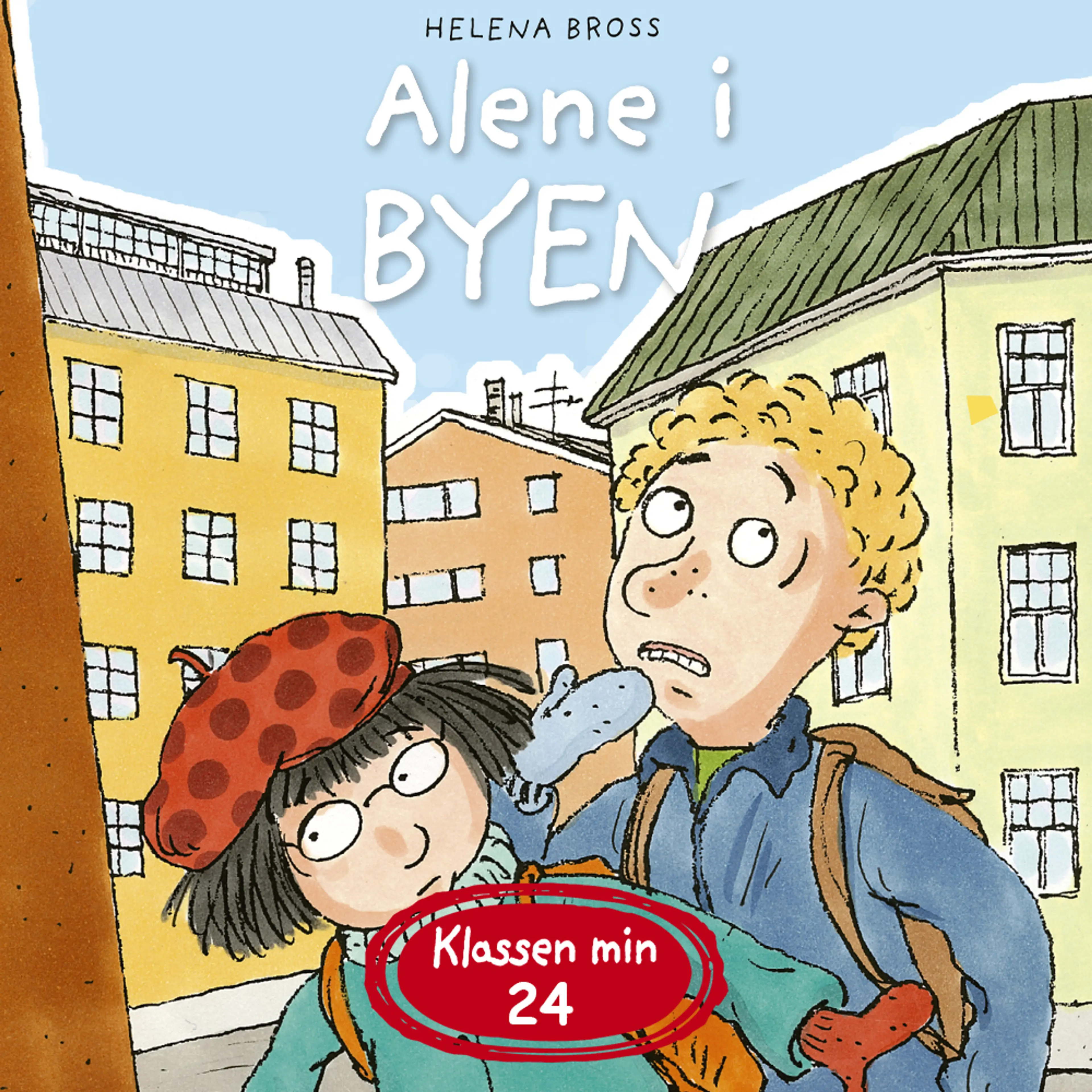 Omslag Alene i byen av Helena Bross (Lydbok)