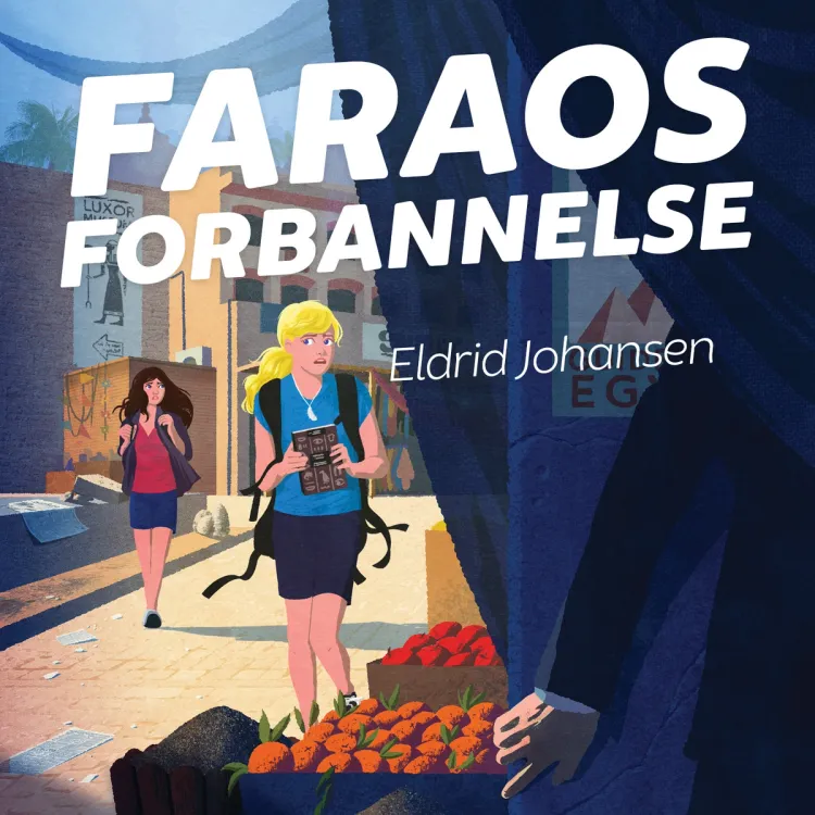 Omslag Faraos forbannelse av Eldrid Johansen (Lydbok)