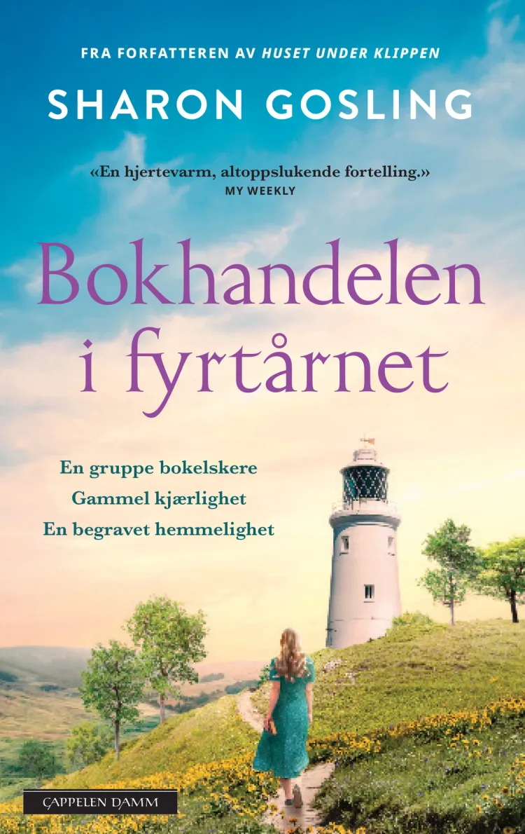 Omslag Bokhandelen i fyrtårnet av Sharon Gosling (Innbundet)