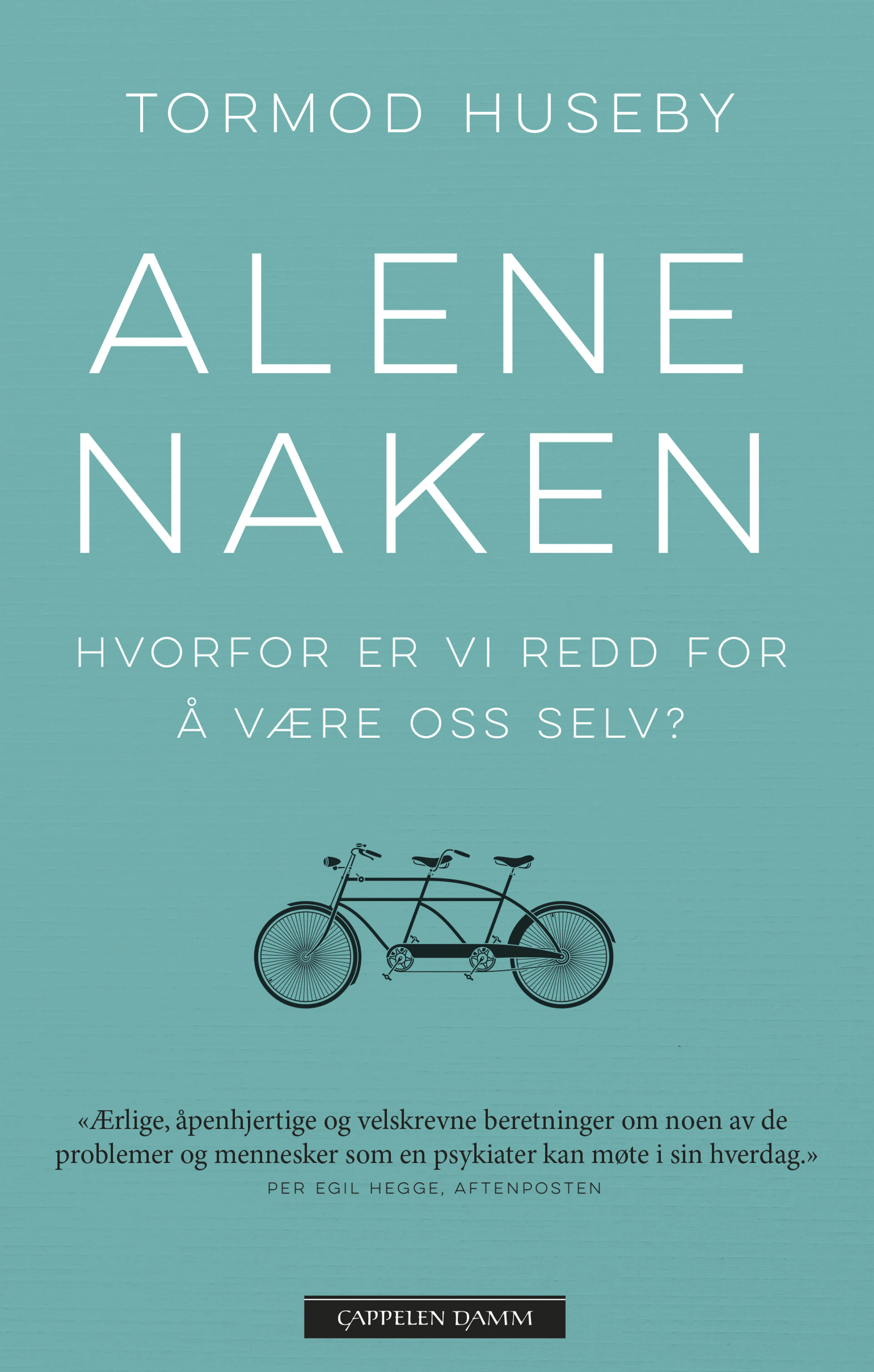 Omslag Alene naken av Tormod Huseby (Heftet)