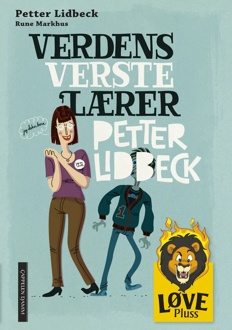 Omslag Verdens verste lærer av Petter Lidbeck (Innbundet)