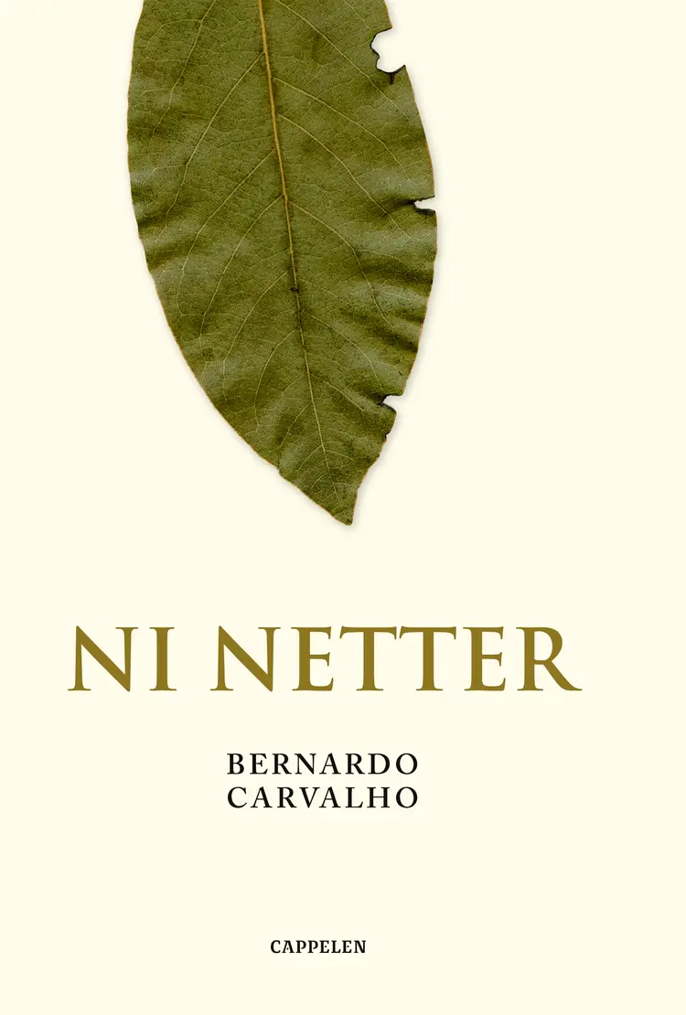 Omslag Ni netter av Bernardo Carvalho (Innbundet)