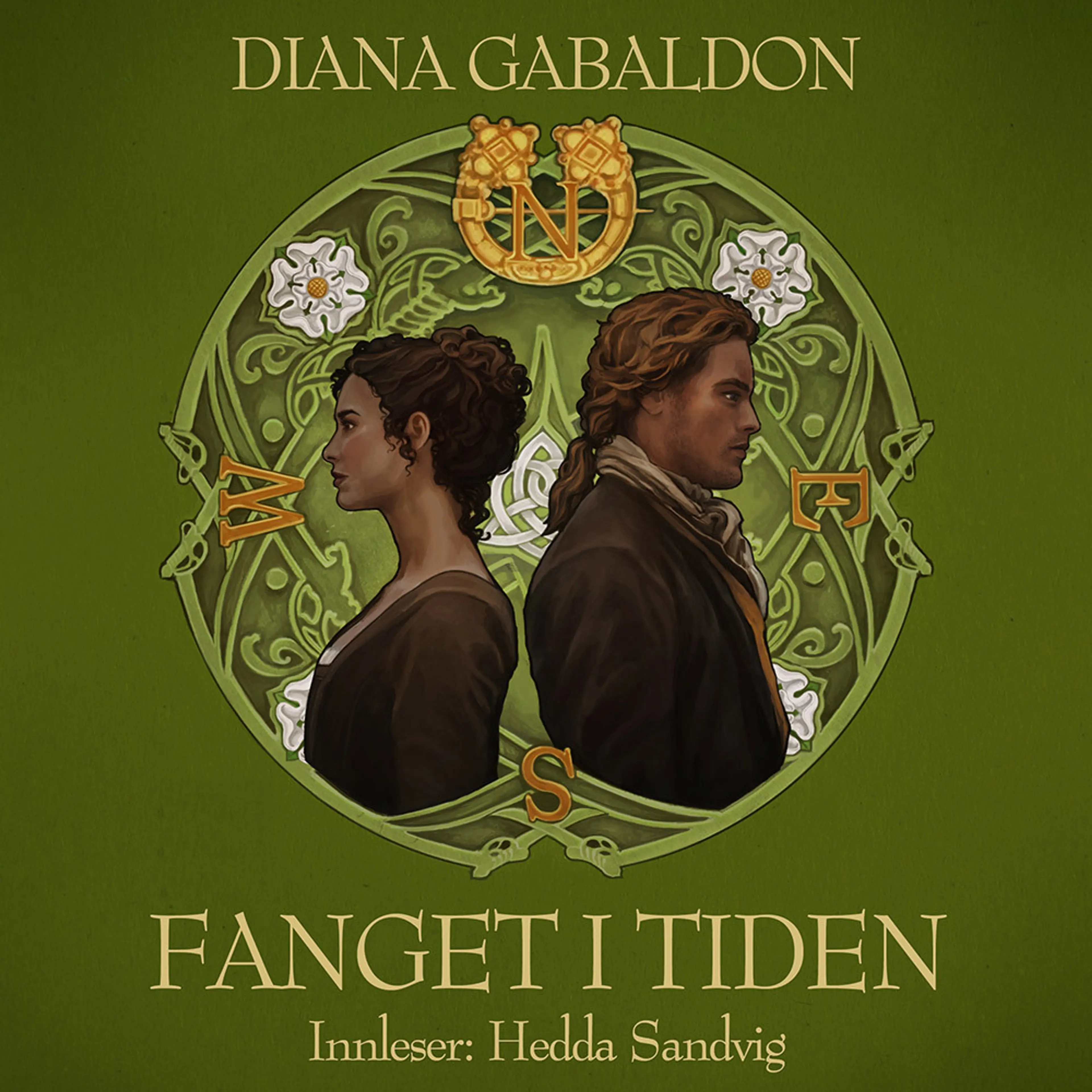 Omslag Fanget i tiden av Diana Gabaldon (Lydbok)