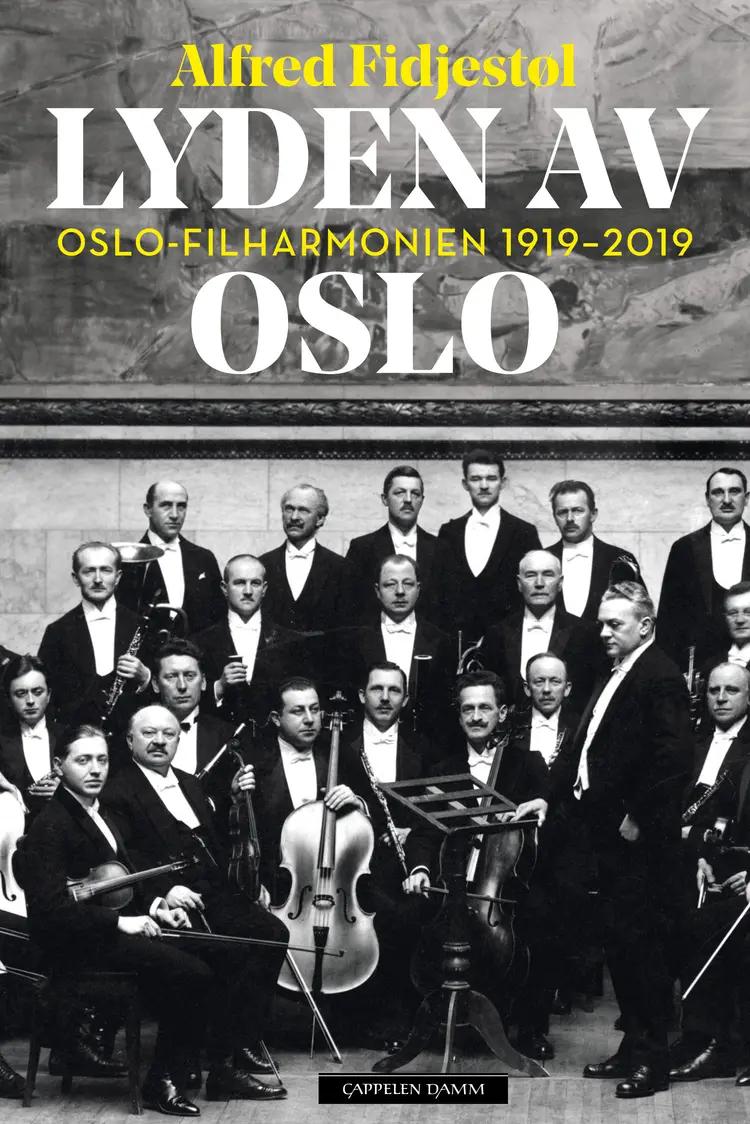 Omslag Lyden av Oslo av Alfred Fidjestøl (Innbundet)