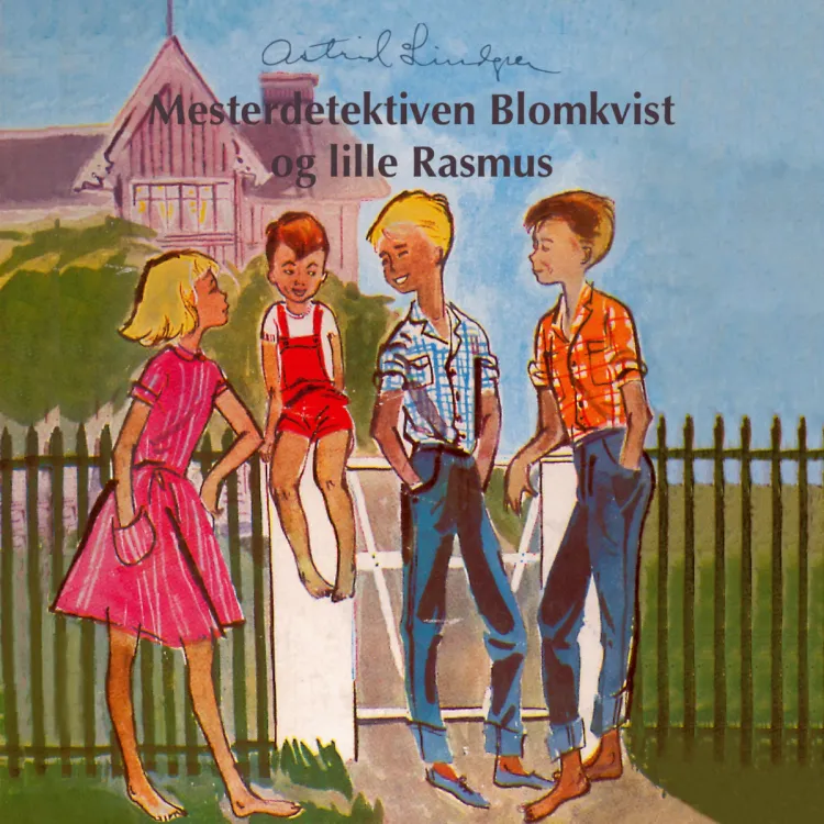 Omslag Mesterdetektiven Blomkvist og lille Rasmus av Astrid Lindgren (Lydbok)