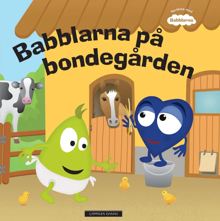Omslag Babblarna på bondegården av Anneli Tisell (Ebok)
