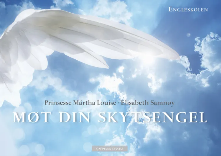 Omslag Møt din skytsengel av Prinsesse Märtha Louise og Elisabeth Samnøy (Innbundet)