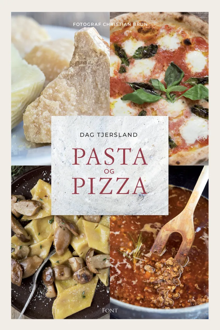 Omslag Pasta og pizza av Dag Tjersland (Innbundet)
