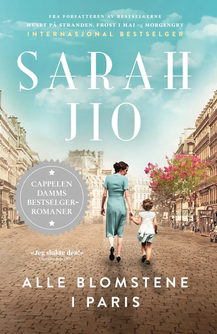 Omslag Alle blomstene i Paris av Sarah Jio (Heftet)