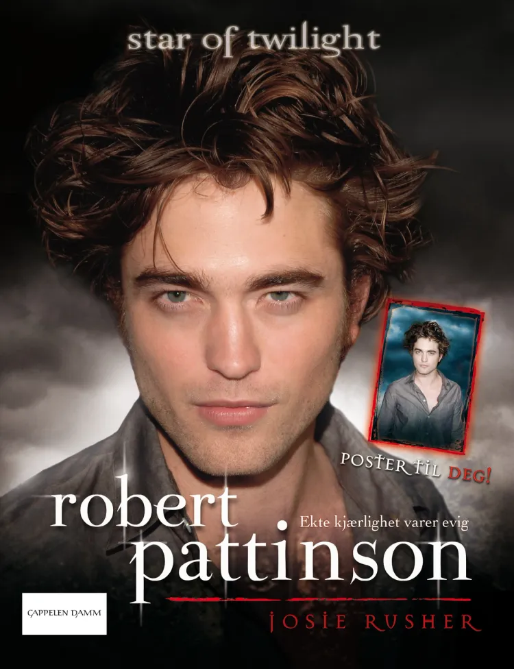 Omslag Robert Pattinson av Josie Rusher (Heftet)