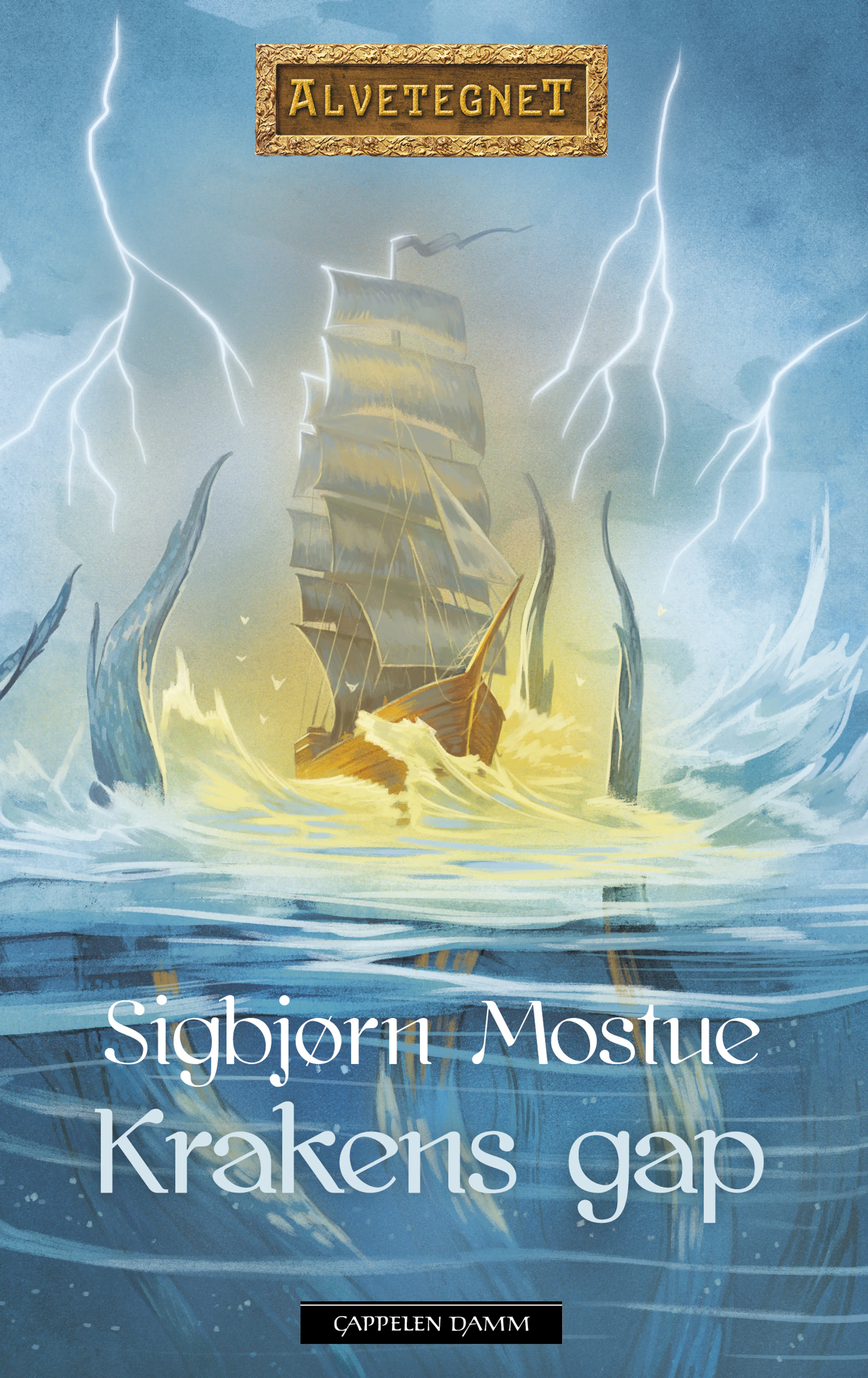 Omslag Krakens gap av Sigbjørn Mostue (Ebok)