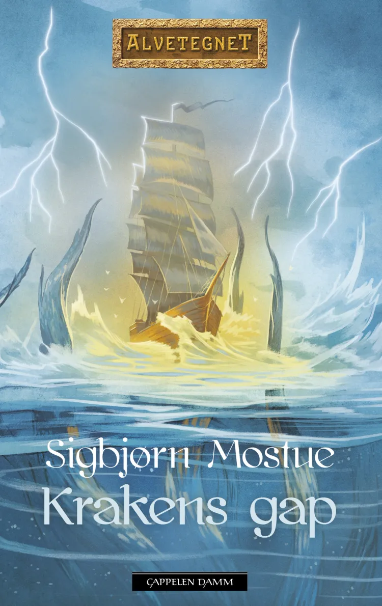Omslag Krakens gap av Sigbjørn Mostue (Ebok)