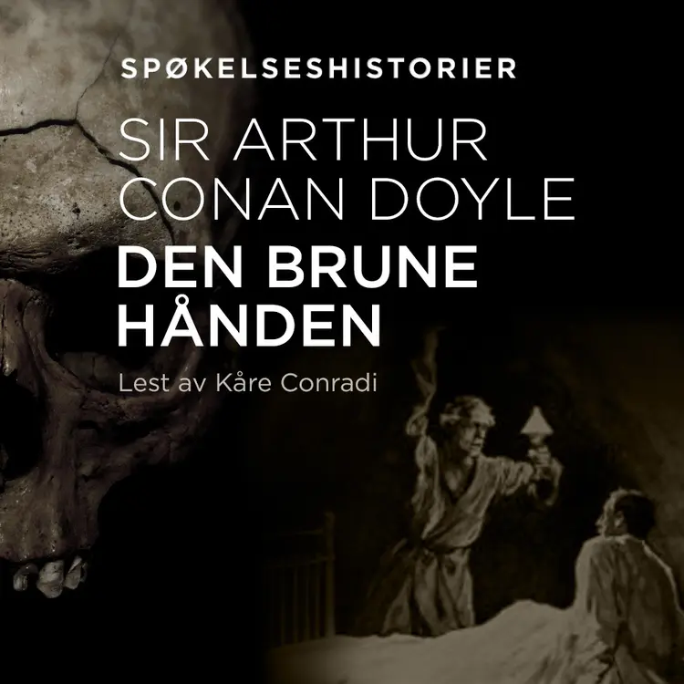 Omslag Den brune hånden av Sir Arthur Conan Doyle (Lydbok)