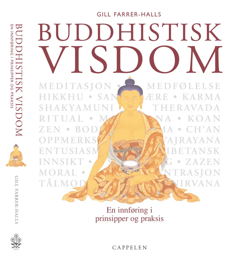 Omslag Buddhistisk visdom av Gill Farrer-Halls (Innbundet)