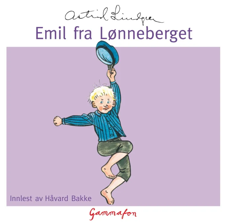 Omslag Emil fra Lønneberget av Astrid Lindgren (Lydbok)