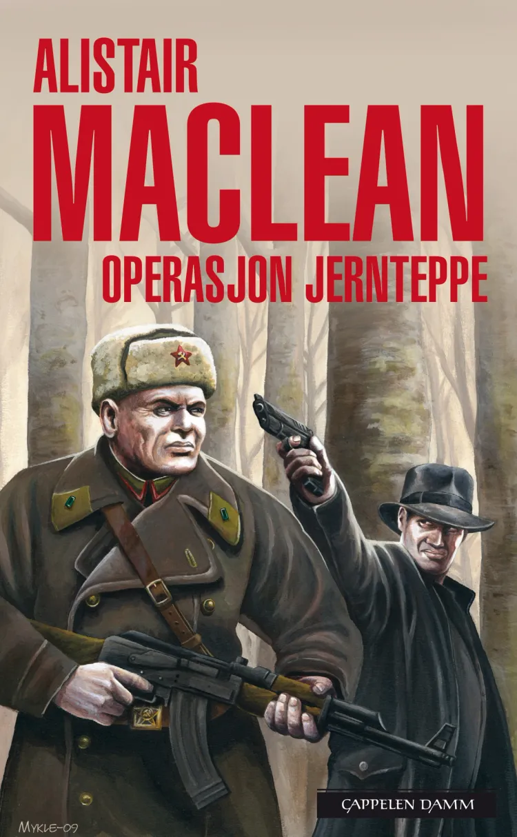 Omslag Operasjon jernteppe av Alistair MacLean (Heftet)